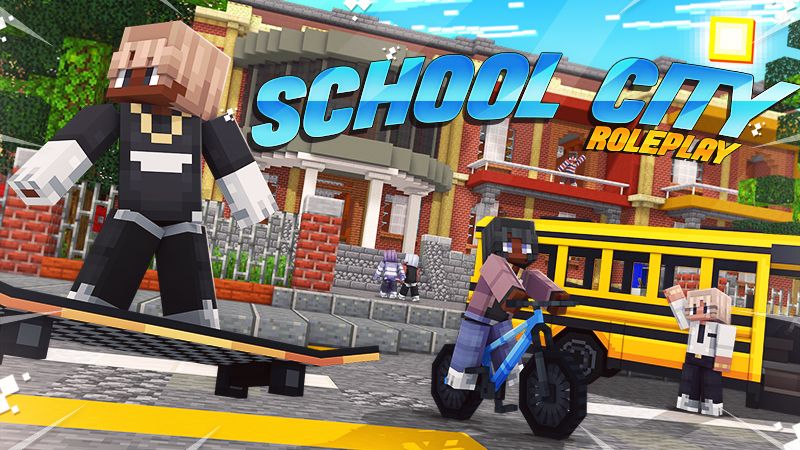 School City Roleplay on the Minecraft Marketplace by MobBlocks