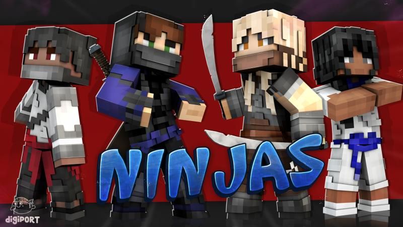 Ninjas on the Minecraft Marketplace by DigiPort Ninjas on the Minecraft Marketplace by DigiPort