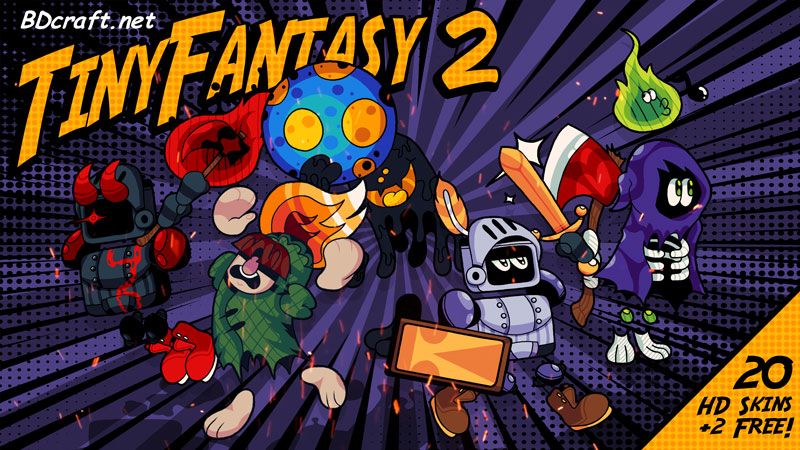 Tiny Fantasy 2 Skins on the Minecraft Marketplace by BDcraft Tiny Fantasy 2 Skins on the Minecraft Marketplace by BDcraft