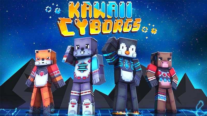 Kawaii Cyborgs on the Minecraft Marketplace by Dark Lab Creations Kawaii Cyborgs on the Minecraft Marketplace by Dark Lab Creations