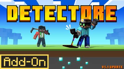 DetectOre AddOn on the Minecraft Marketplace by Jigarbov Productions