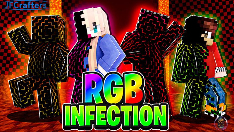 RGB Infection on the Minecraft Marketplace by JFCrafters RGB Infection on the Minecraft Marketplace by JFCrafters