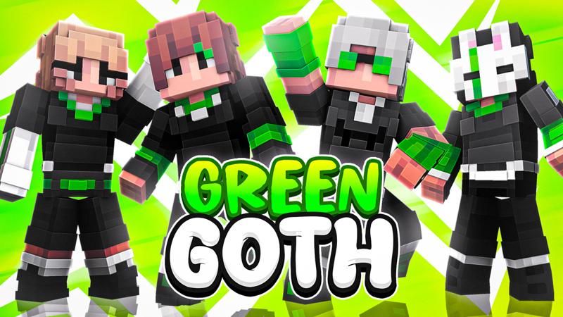 Green Goth on the Minecraft Marketplace by 4KS Studios Green Goth on the Minecraft Marketplace by 4KS Studios