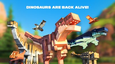 Dinosaurs on the Minecraft Marketplace by Team Vaeron