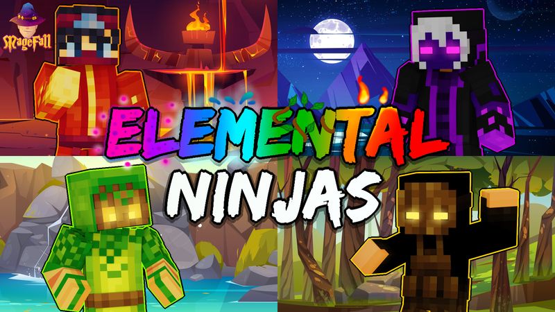 Elemental Ninjas on the Minecraft Marketplace by Magefall
