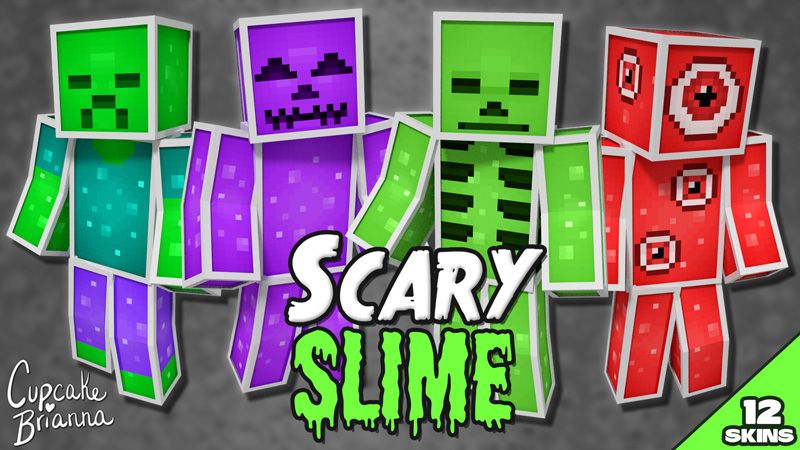 Scary Slime Hd Skin Pack By Cupcakebrianna Minecraft Skin Pack Minecraft Marketplace