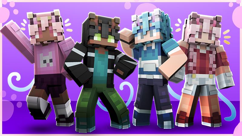 Neko Teens on the Minecraft Marketplace by Blu Shutter Bug Neko Teens on the Minecraft Marketplace by Blu Shutter Bug