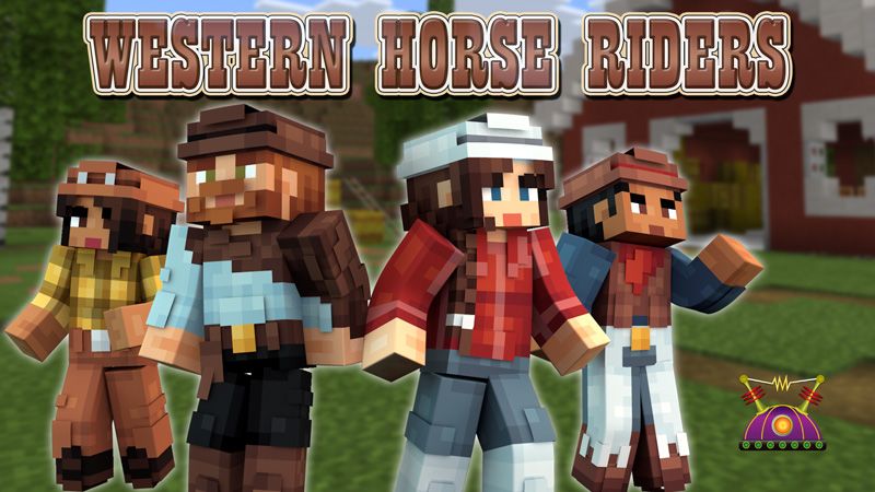 Western Horse Riders on the Minecraft Marketplace by Cleverlike Western Horse Riders on the Minecraft Marketplace by Cleverlike