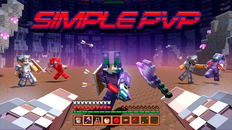 Simple PvP on the Minecraft Marketplace by Giggle Block Studios