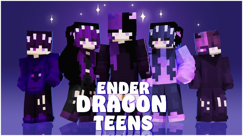 Ender Dragon Teens by Cynosia (Minecraft Skin Pack) - Minecraft