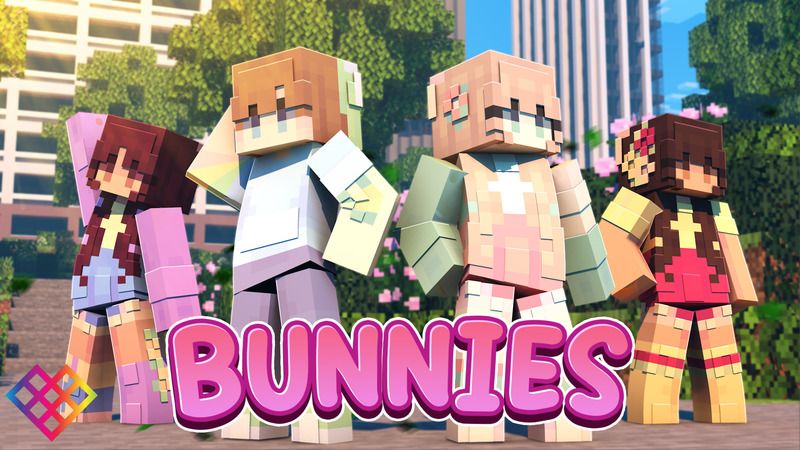 Bunnies on the Minecraft Marketplace by Rainbow Theory Bunnies on the Minecraft Marketplace by Rainbow Theory