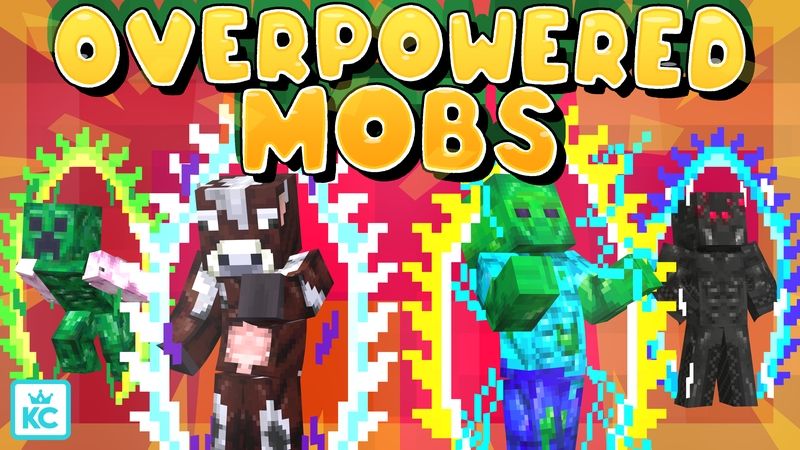 Overpowered Mobs on the Minecraft Marketplace by King Cube