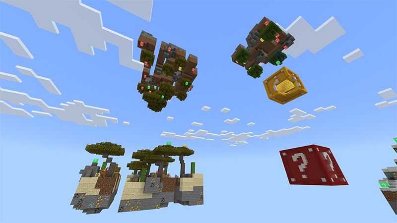 Upside Down Skyblock by Pickaxe Studios