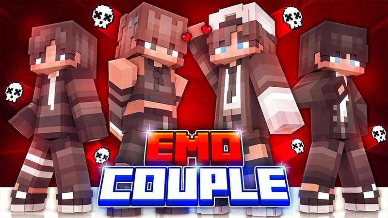 Emo Couple on the Minecraft Marketplace by Bunny Studios Emo Couple on the Minecraft Marketplace by Bunny Studios