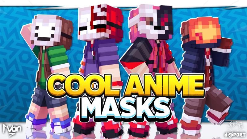 Cool Anime Masks on the Minecraft Marketplace by DigiPort Cool Anime Masks on the Minecraft Marketplace by DigiPort