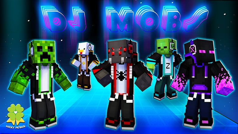DJ Mobs on the Minecraft Marketplace by The Lucky Petals DJ Mobs on the Minecraft Marketplace by The Lucky Petals