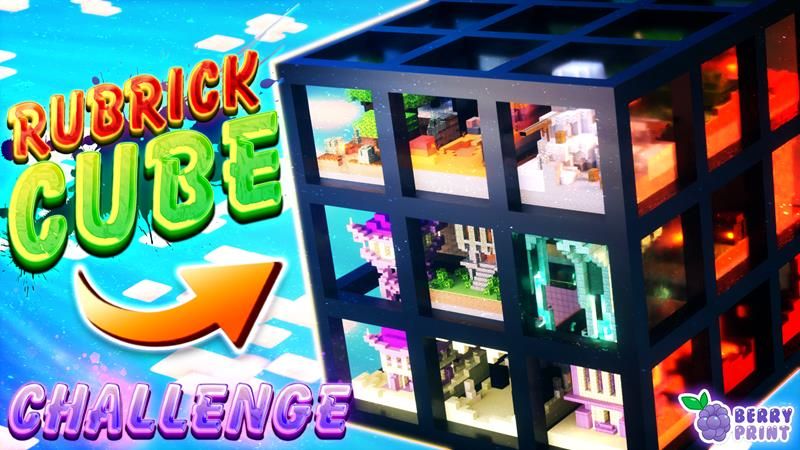 Rubrick Cube Challenge on the Minecraft Marketplace by Razzleberries