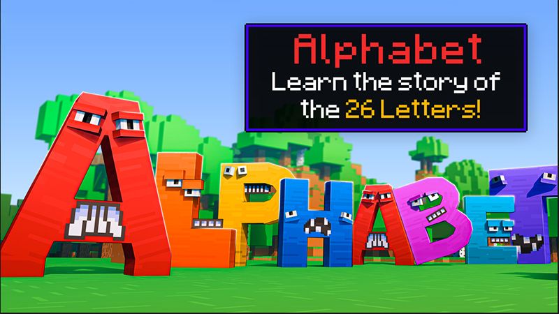 Alphabet on the Minecraft Marketplace by Honeyfrost Alphabet on the Minecraft Marketplace by Honeyfrost