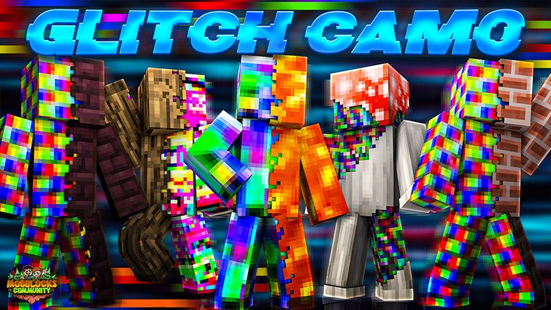 Glitch Camo on the Minecraft Marketplace by MobBlocks