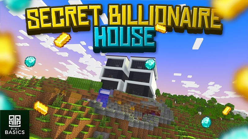 Secret Billionaire House on the Minecraft Marketplace by Piki Studios
