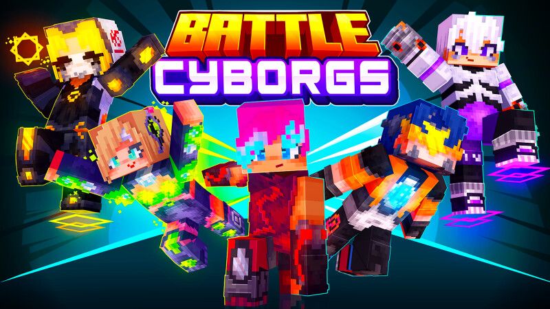 Battle Cyborgs on the Minecraft Marketplace by CrackedCubes Battle Cyborgs on the Minecraft Marketplace by CrackedCubes