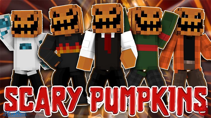 Scary Pumpkins on the Minecraft Marketplace by JFCrafters Scary Pumpkins on the Minecraft Marketplace by JFCrafters