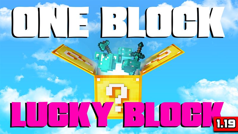 ONE BLOCK LUCKY BLOCK on the Minecraft Marketplace by 4KS Studios