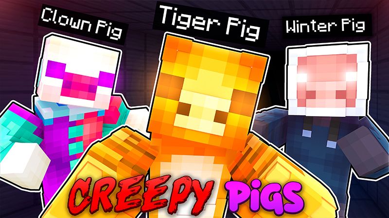 Creepy Pigs on the Minecraft Marketplace by HeroPixels