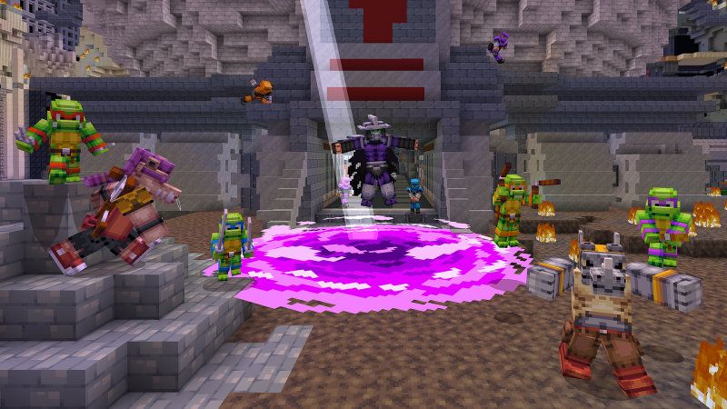 Teenage Mutant Ninja Turtles by Minecraft