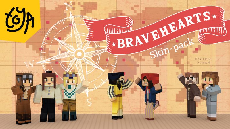 Bravehearts Skin Pack on the Minecraft Marketplace by Toya