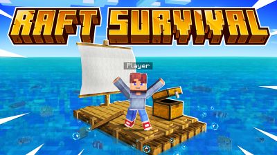 Raft Survival on the Minecraft Marketplace by GoE-Craft