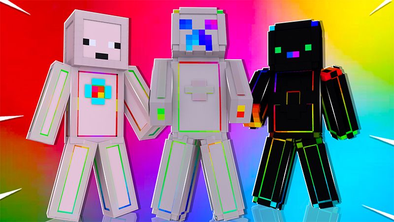 RAINBOW HACK on the Minecraft Marketplace by Pickaxe Studios RAINBOW HACK on the Minecraft Marketplace by Pickaxe Studios