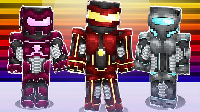 Neon Armor on the Minecraft Marketplace by The Lucky Petals