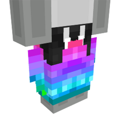 Rainbow Fire Pants on the Minecraft Marketplace by Pixel Paradise