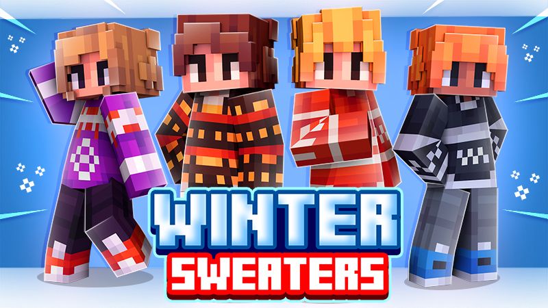Winter Sweaters on the Minecraft Marketplace by The Craft Stars Winter Sweaters on the Minecraft Marketplace by The Craft Stars
