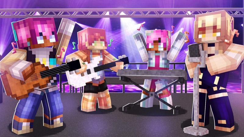 Pop Stars on the Minecraft Marketplace by Podcrash Pop Stars on the Minecraft Marketplace by Podcrash