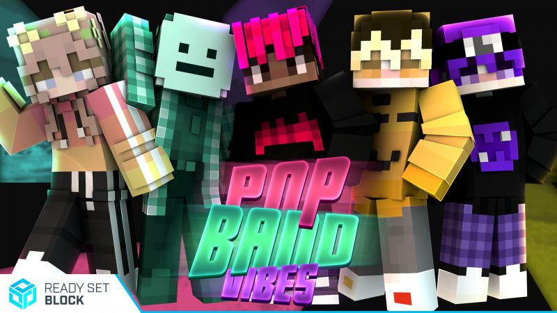 Pop Band Vibes on the Minecraft Marketplace by Ready, Set, Block! Pop Band Vibes on the Minecraft Marketplace by Ready, Set, Block!