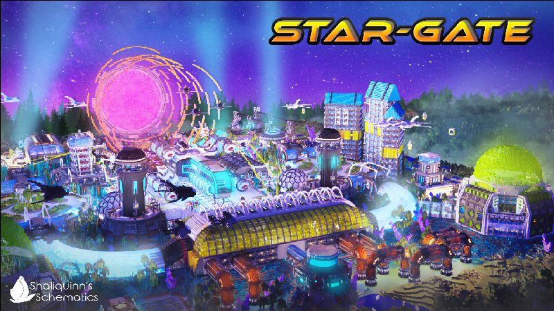 StarGate on the Minecraft Marketplace by Shaliquinn's Schematics StarGate on the Minecraft Marketplace by Shaliquinn's Schematics
