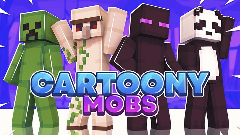Cartoony Mobs on the Minecraft Marketplace by 2-Tail Productions