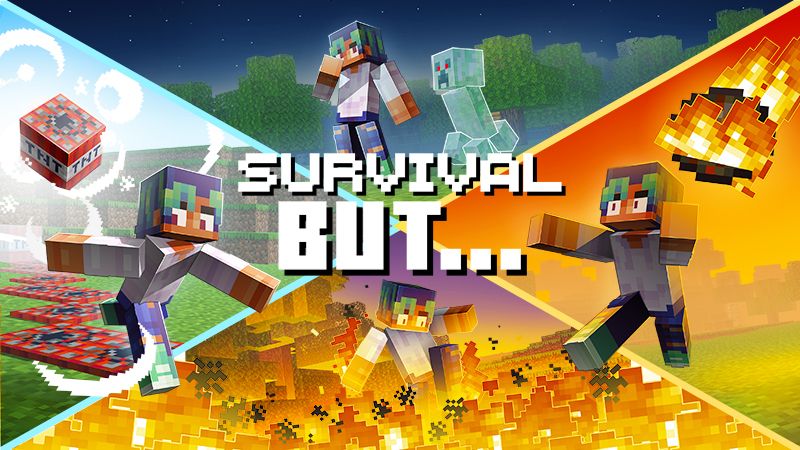 SURVIVAL BUT on the Minecraft Marketplace by Mythicus