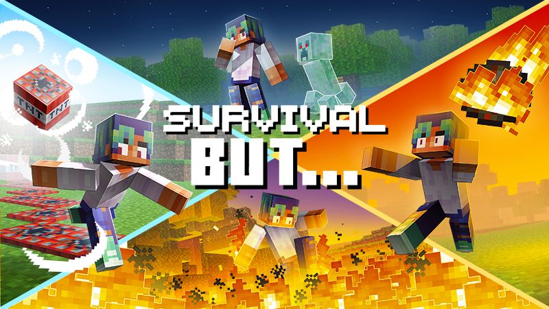 SURVIVAL BUT on the Minecraft Marketplace by Mythicus SURVIVAL BUT on the Minecraft Marketplace by Mythicus