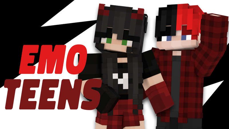 Emo Teens on the Minecraft Marketplace by VoxelBlocks