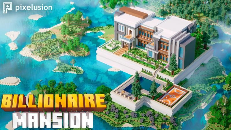 Billionaire Mansion on the Minecraft Marketplace by Pixelusion