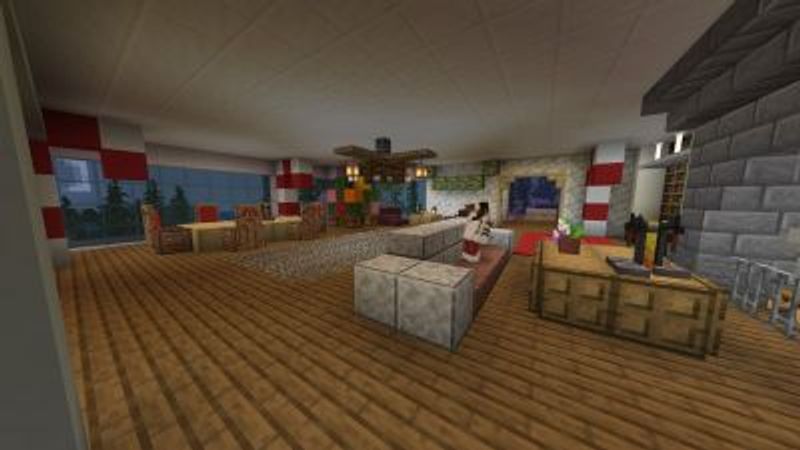 Christmas Winter Mansion on the Minecraft Marketplace by Fun Creators