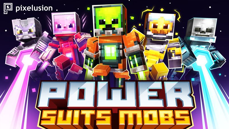 Power Suits Mobs on the Minecraft Marketplace by Pixelusion