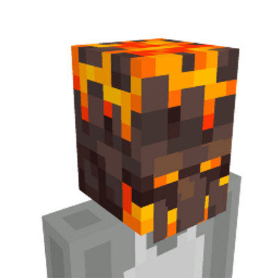 Lava Lord Helmet on the Minecraft Marketplace by Pixel Paradise