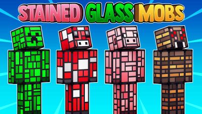 Stained Glass Mobs on the Minecraft Marketplace by 57Digital Stained Glass Mobs on the Minecraft Marketplace by 57Digital