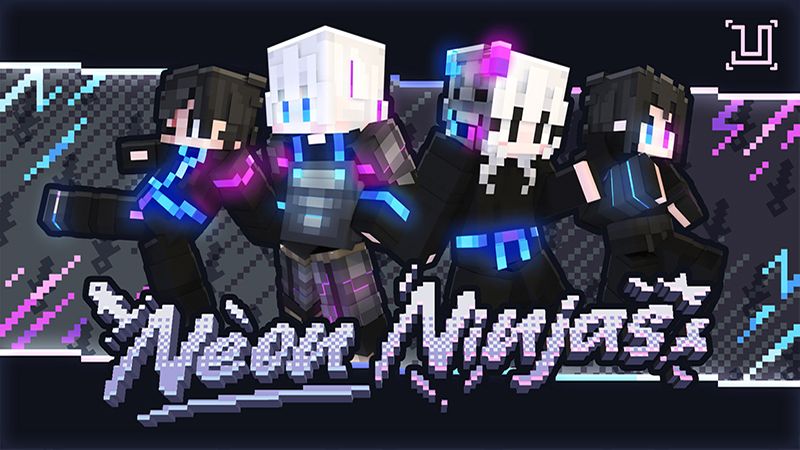 Neon Ninjas on the Minecraft Marketplace by UnderBlocks Studios