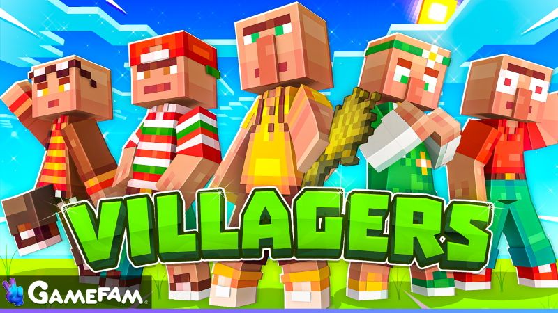 Villagers on the Minecraft Marketplace by Gamefam