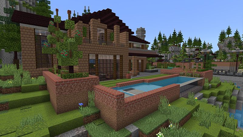 Cozy Pine Mansion by Razzleberries
